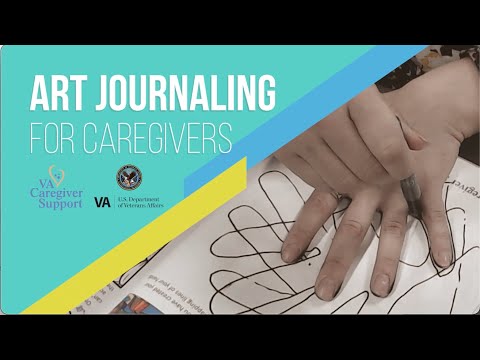 Art Journaling for Caregivers