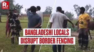 BREAKING: Tensions Escalate At India-Bangladesh Border As Locals Disrupt Fencing In Bengal