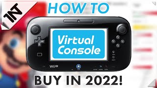 How to Buy Nintendo Virtual Console Games on Wii U in 2022!
