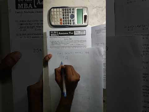 Iba MBA question solve 2021 #iba #iba #shorts