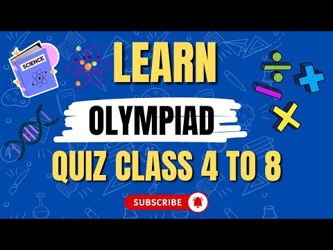 🧠✨ Olympiad Quiz for Class 4 to 8 | बढ़ाओ अपना दिमाग, बनो Champion! 🏆📚#quizcrime #gkquiz #quizblitz