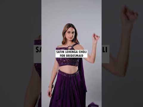 Designer Lehenga Choli For Bridesmaid