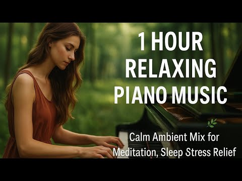 1 Hour Relaxing Piano Music | Ambient Mix for Meditation, Sleep, and Stress Relief 🌙