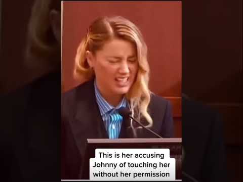 Amber Heard’s testimony is a cringe worthy performance. Such a horrible actress