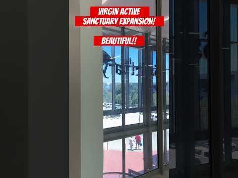 Virgin Active expansion is really spacious and awesome #va #virginactive #virginactivesa #sancturyVA