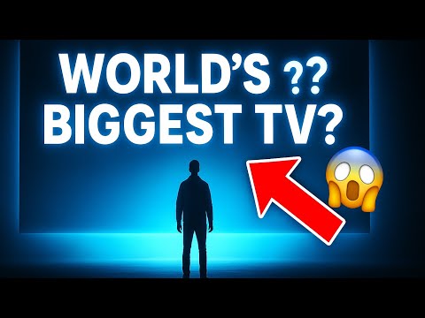 This TV Is Bigger Than a Building! 😱 | Top 5 Biggest Screens in the World.