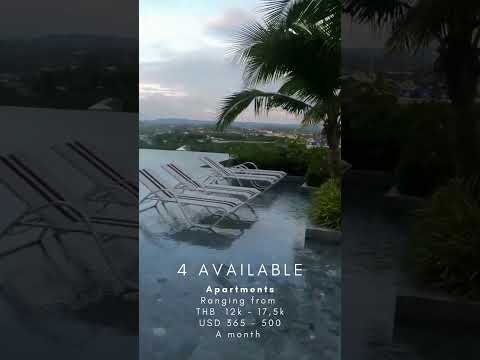 Riviera Monaco Pattaya Jomtien beach Infinity pool #shorts
