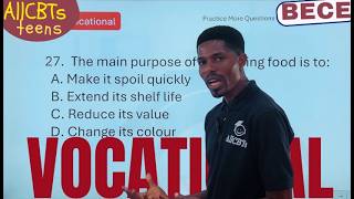 50 Expected BECE 2026 Pre-Vocational Studies Questions, Answers & Explanations