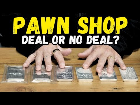 Pawn Shop Silver Bars for Stacking...Bad Idea?
