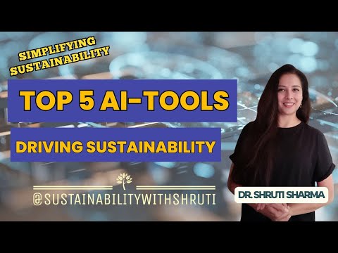 Top 5 AI Tools Driving Sustainability & ESG in 2025 | Must-Know for Students & Professionals