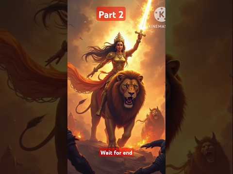 मां चंद्रघंटा ने किया महिषासुर का वध part 2 🚩🚩#viralvideo#shorts #navratri#trending #shortsfeed