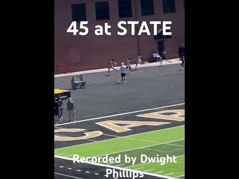 Georgia State 400m Dash STATE Record