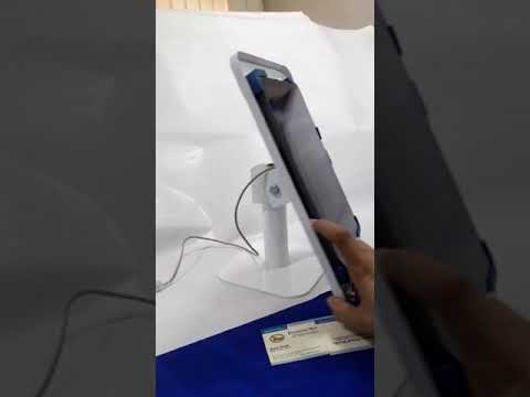 Desk White Rotate & Tilt Desktop Stand