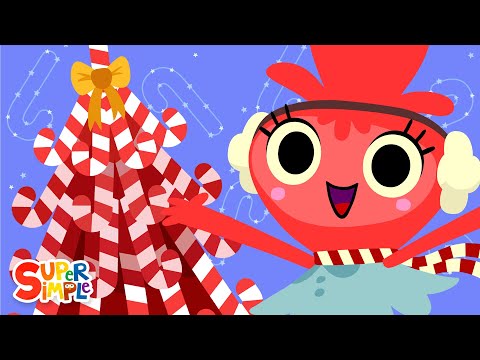 Candy Cane Tree | Original Kids Christmas Song | Super Simple Songs