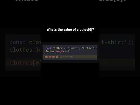 JS Interview QAs Coding #008 What's the output? #javascript #shorts   #javascriptinterviewquestions
