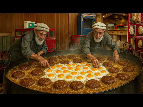 Most Popular Chapli Kabab recipe | 5 KG 1 Piece | Street food Afghanistan