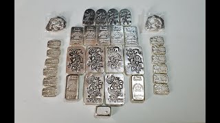 My Monarch Precious Metals Poured bar stack!