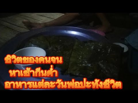 อาหารแต่ละวันพ่อปะทังชีวีต กีนเพื่่ออยุ่ไม่ใช้อยุ่เพื่อกีน..