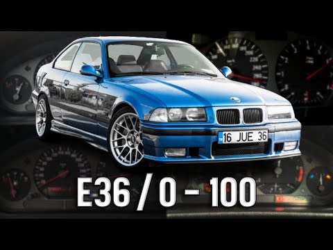 BMW 3 Series E36 (0-100 KM/H) (0-60 MPH) ACCELERATION BATTLE