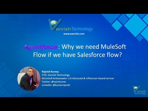 Salesforce Flow + MuleSoft Flow = Intelligent automation without limits.