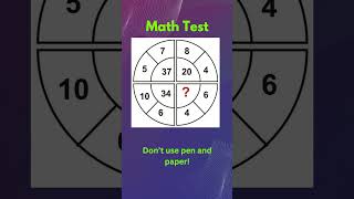 Logical Test | #maths #mathstrick #mathchallenge #iqtest #trickymaths