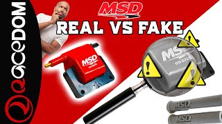 How to Spot Fake MSD Ignition Parts! @HolleyPerformance @MSDPerformanceVideos   #fakevsreal