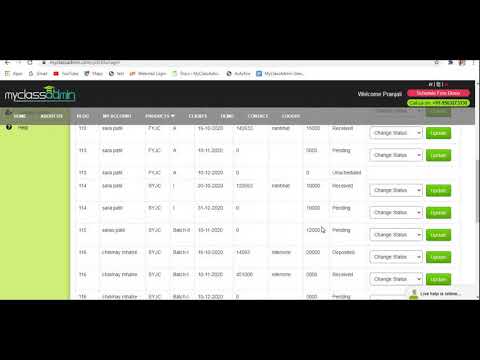How to manage and update PDC student balance Fee | Part-3 | Myclassadmin