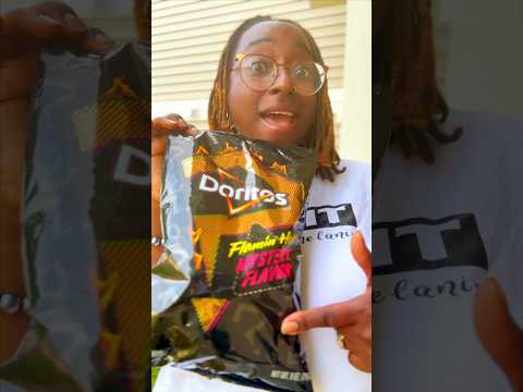 Doritos Flamin Hot MYSTERY FLAVOR‼️⁉️#new #doritos #mystery #flaminhot #shorts #trythese #snacks