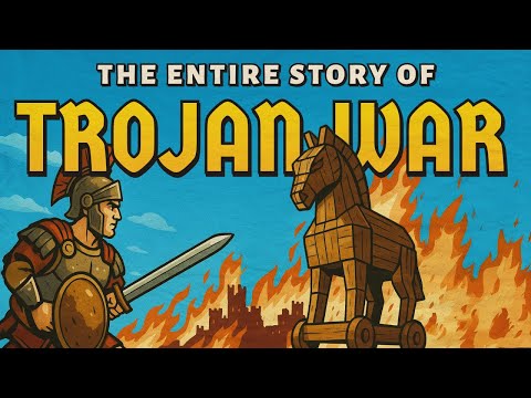 The ENTIRE Story of The Trojan War | Boring History For Sleep