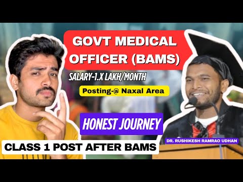 Govt Medical Officer After BAMS😱| 1.5+ Lakh Salary ?, Exam, Eligibility, Cutoff | Exclusive Podcast