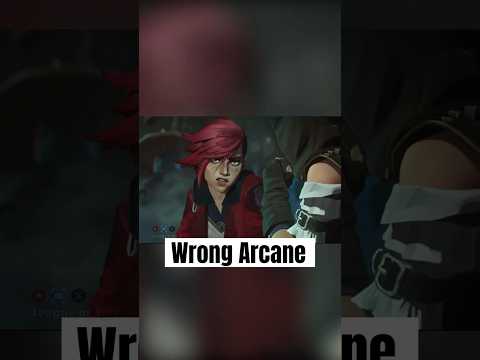 wrong arcane version #arcane #jinx #caitvi