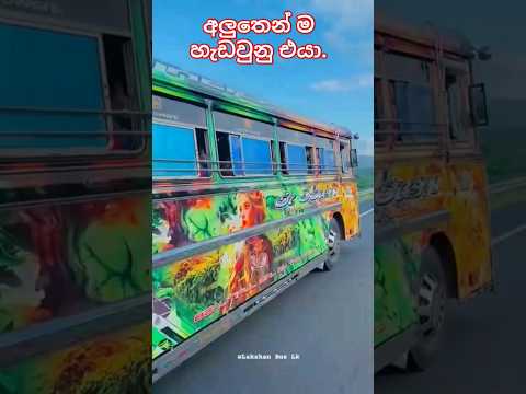 පාට 3ක් තියෙන් එයා.😱😱Bus trending  Modified Sri Lanka.#viralshorts