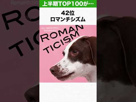 【ミセス】Mrs. GREEN APPLEが上半期TOP100のうち20曲を占めてしまう… #ミセス #mga #mrs #音楽 #billboard #ライラック #クスシキ #ダンスホール