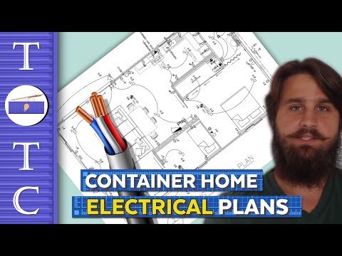 Electrical, Mechanical, & Plumbing Plans for DIY Shipping Container Home! | TOTC Ep. 13