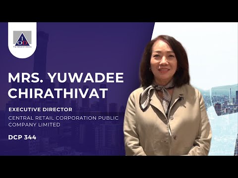 Director Certification Program (DCP) Testimonial by Khun Yuwadee Chirathivat