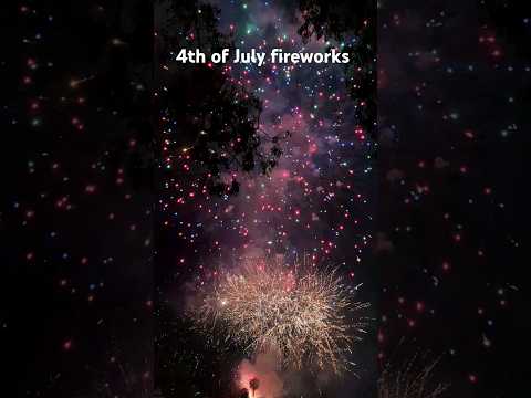 Almaden lake Park,  4th of July fireworks l San Jose, California