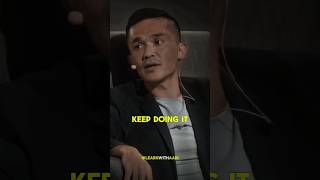 Sunil Chhetri about discipline 💯