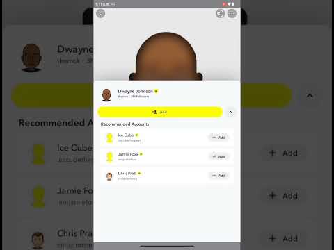 the rock's snapchat account