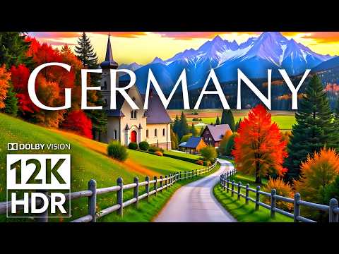 Germany 12K VIDEO ULTRA HD - Relaxing Music Along With Beautiful Nature - 12K HDR