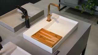 Brazilian architects sign a collection of sinks for Roca