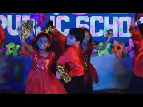 LKG and UKG Students Dance DAVPS Bolani