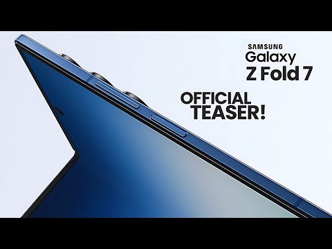 Samsung Galaxy Z Fold 7 -NEW OFFICIAL LOOK REVEALED!