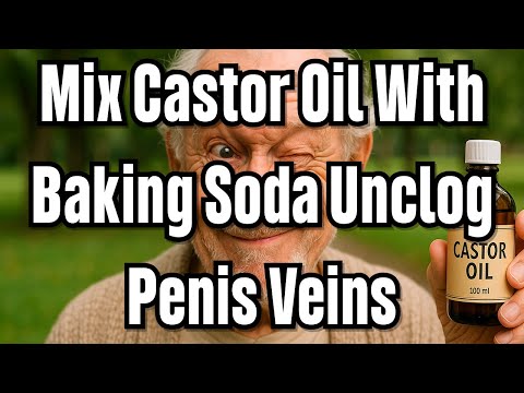Seniors, Mix Castor Oil With Baking Soda And Watch What Happens | Advice For Elderly