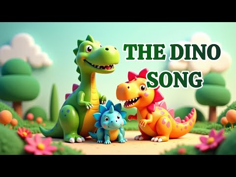 Fun Dinosaur Song for Kids | Dino Dance Party | Sing, Dance & Learn! #dinosaursong