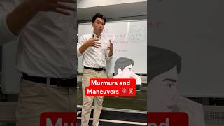 Murmurs & Maneuvers Explained 🫀🏋️#medschool #medstudent #usmle #usmlestep1 #cardiology #cardio