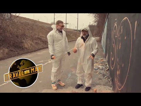 Joe & Adam Buxton Graffiti Prague! | Travel Man