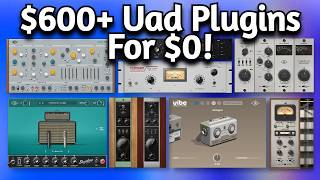 $600+ In Universal Audio Plugins For $0! Don't Miss This!