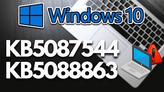 【Windows 10】更新プログラム (KB5087544/KB5088863）のインストールに失敗する場合の対処方法