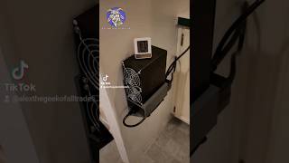 Does anyone else heat their house with crypto mining equipment? #shorts #cryptomining #3dprinting