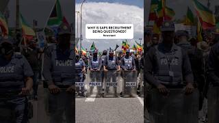 Why is the SAPS recruitment being questioned?